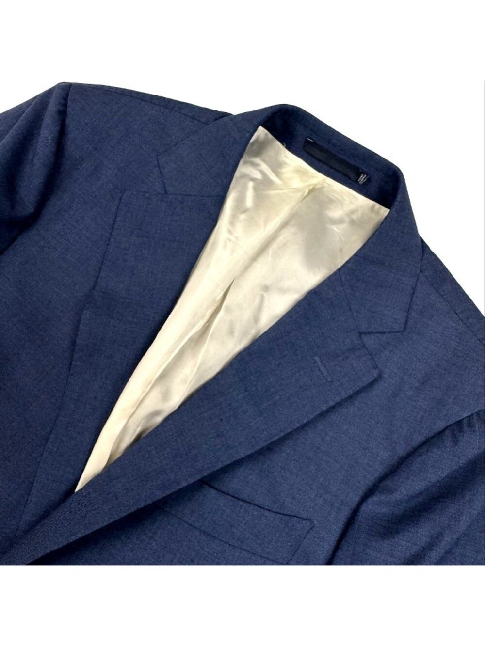 Suit Supply Men's Drago Sienna Ticket 2-Button Blazer Jacket Blue • 40S